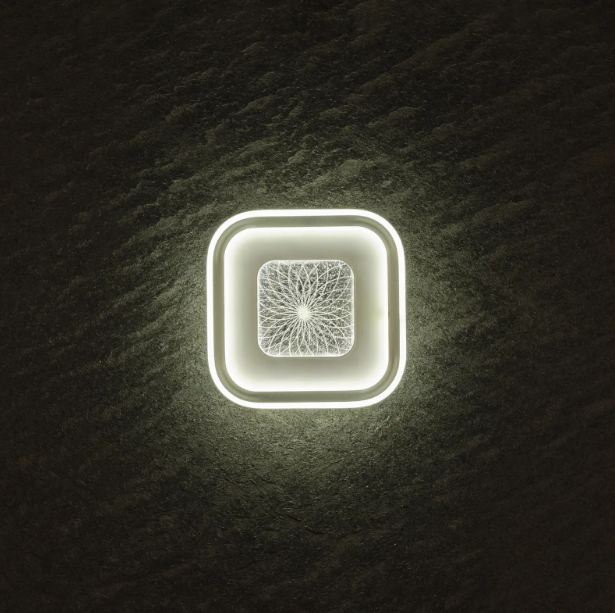 Плафон Elbrus, сив, led 37w, 3000-6000k, 4267 SL