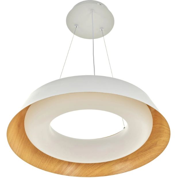 Полилей със смарт управление Basset, бял, led 30W, 1654lm, 3000-6000k, 4018 WH