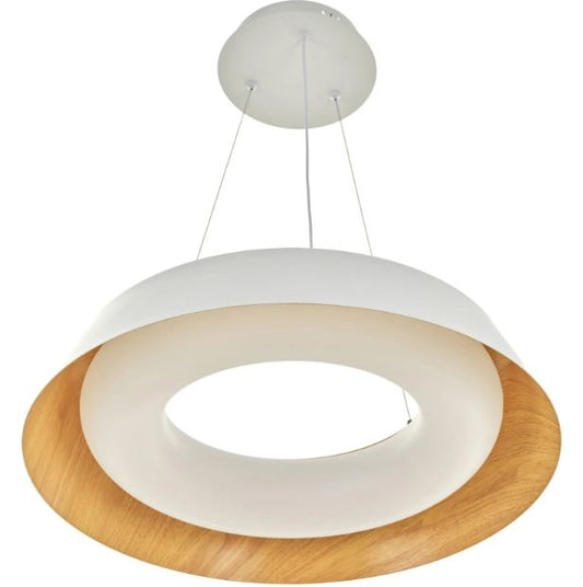 Полилей със смарт управление Basset, бял, led 30W, 1654lm, 3000-6000k, 4018 WH