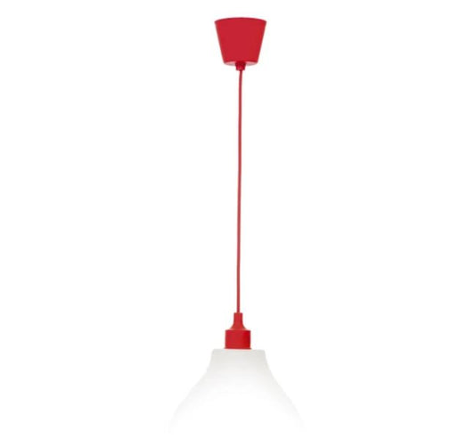 Pvc пендел, 1x40w, 1170 red