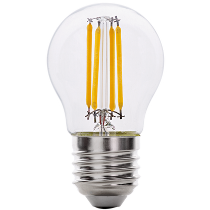 LED filament лампа топка, димираща, 4W, E27, 4200K, 220-240V AC, неутрална светлина/LFG42742D