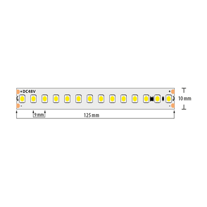 Професионална LED лента със стабилизатор на ток 7W/m, 2700K, 48VDC, 112LEDs/m, 10m/PS35112W