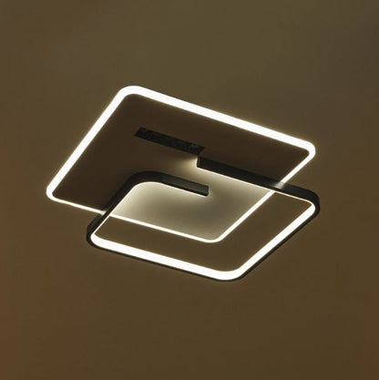 Плафон Indi, черен, led 64w, 3000-6000k, 2825/61W