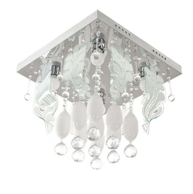 Плафон Camagro, хром, led RGB 4xe27, 3083/40 ch