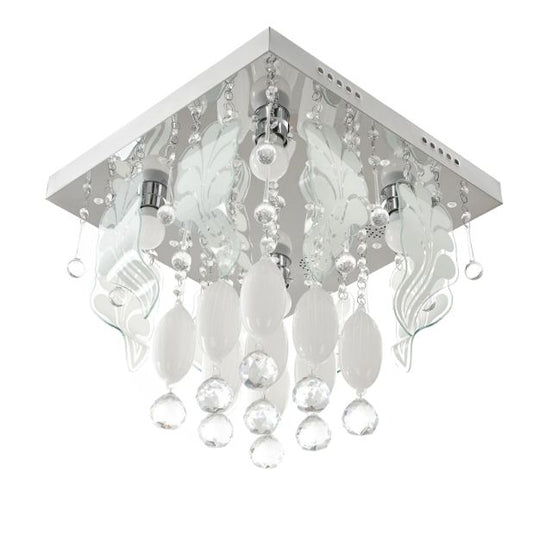 Плафон Camagro, хром, led RGB 4xe27, 3083/40 ch