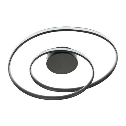 Плафон Finley, черен, led 75w, 3000k-4000k-6000k, 2295 bk