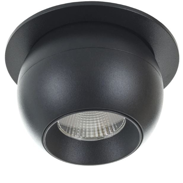 Луна за вграждане Fancy, черен, led 5w, 4000к, 3071 sbk