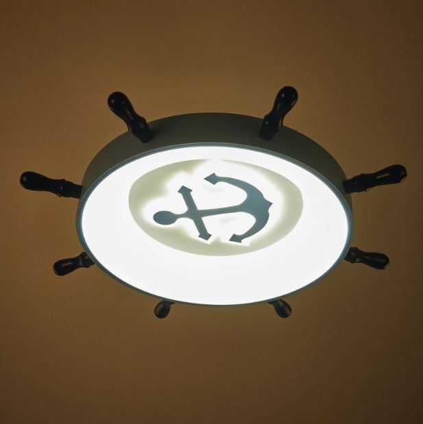 Плафон Wheels, син, 3000k-4000k-6000k, led 71w, 2648