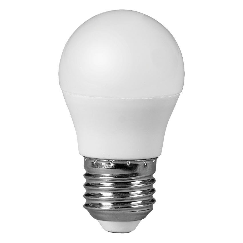 LED лампа топка за ниско напрежение 5W, E27, 2700K, 9-24V AC/DC, топла светлина/LBG52727LV