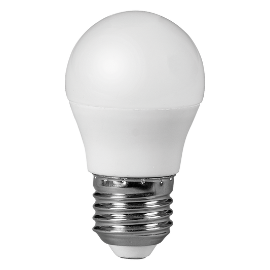LED лампа топка за ниско напрежение 5W, E27, 2700K, 9-24V AC/DC, топла светлина/LBG52727LV