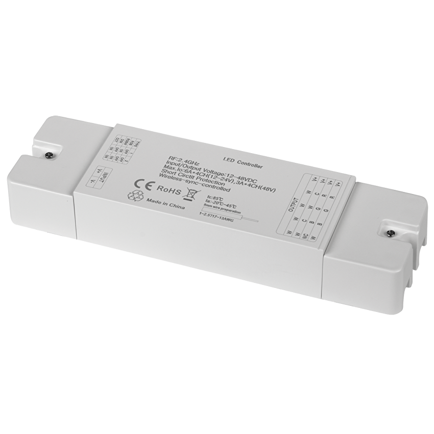 Smart 2.4G RF 4 в 1 мултифункционален контролер 12-48V DC / SSMFC24A