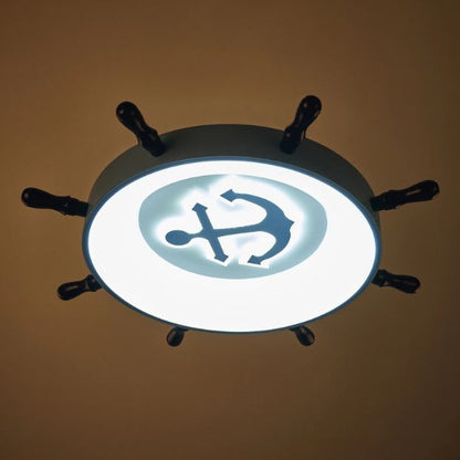 Плафон Wheels, син, 3000k-4000k-6000k, led 71w, 2648