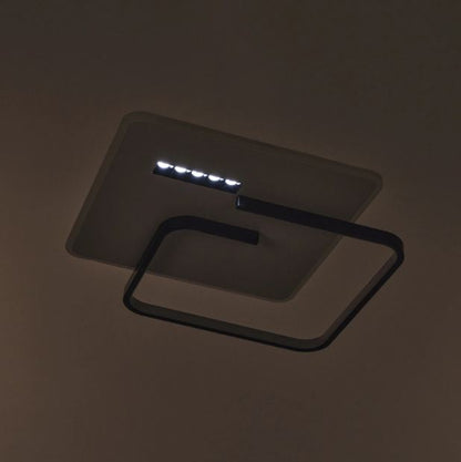 Плафон Indi, черен, led 64w, 3000-6000k, 2825/61W