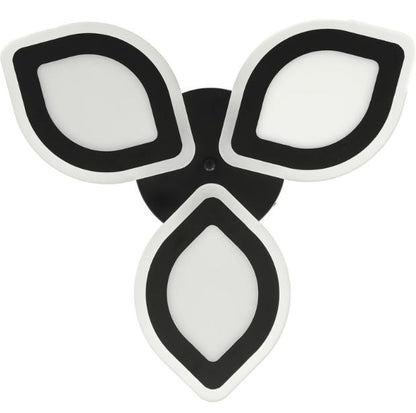 Плафон Teal със смарт управление, черен, led 90w, 3000-6000k, 2811BK/3T