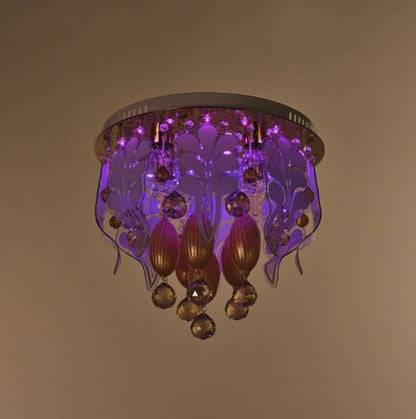 Плафон Natali, злато, led RGB 9w+4xe27, 3082/40 GD