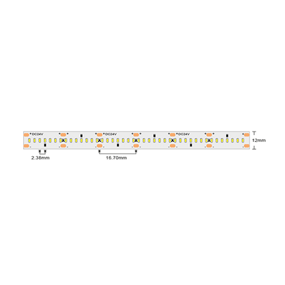 Професионална LED лента 22W/m, 4200K, 24V DC, 420 LEDs/m, SMD2110 / PN21420N