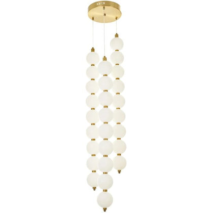 Полилей Avalon, мат злато, led 144w, 3000-6000k, 2801/27 CP