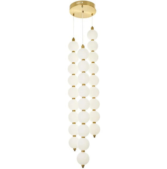 Полилей Avalon, мат злато, led 144w, 3000-6000k, 2801/27 CP
