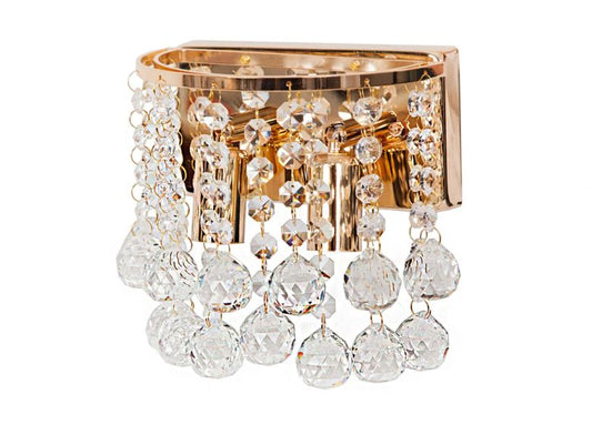 Кристален аплик, злато, 2x40w, 878gd