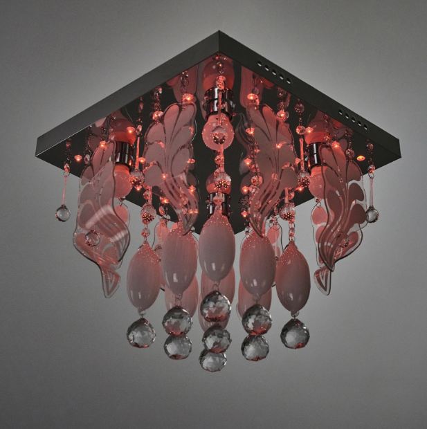 Плафон Camagro, хром, led RGB 4xe27, 3083/40 ch