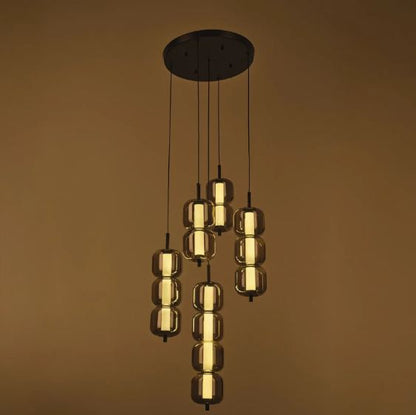 Полилей Solana, черен, led 60w, 3000-6000k, 4165/5 BK