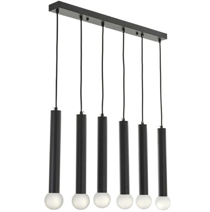 Полилей Arsanas, черен, led 6x6W, 3000-6000k, 2795/6 BK