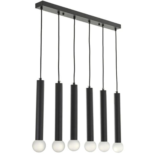 Полилей Arsanas, черен, led 6x6W, 3000-6000k, 2795/6 BK