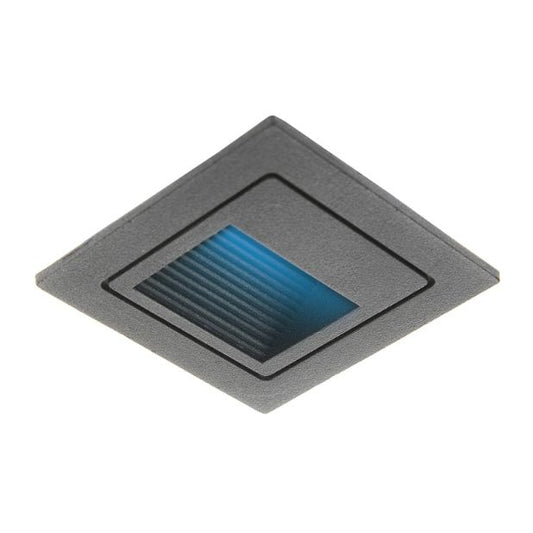 Луна за стълби Step, тъмно сива, led 1w, синя светлина, 2181BL/1W