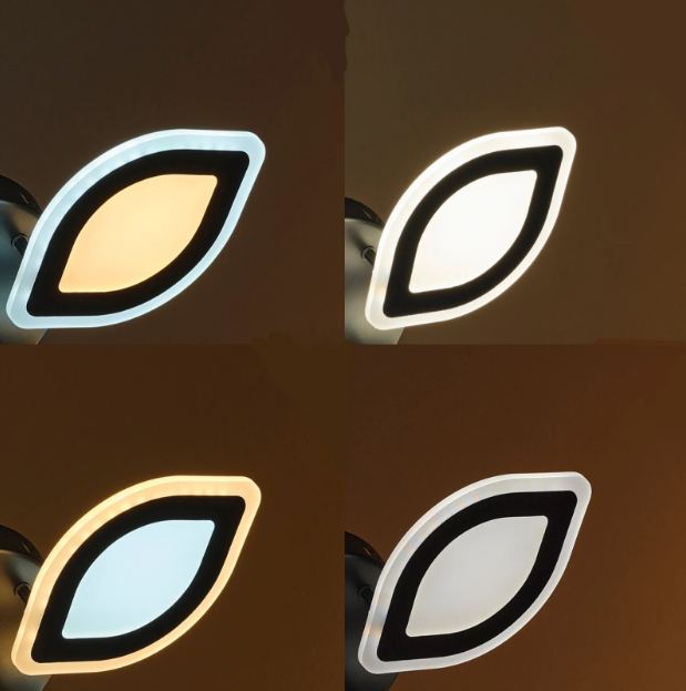 Плафон Teal със смарт управление, черен, led 90w, 3000-6000k, 2811BK/3T