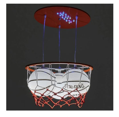 Полилей Sport, оранжев, led RGB+3xe27, 2436