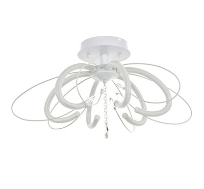 Кристален полилей, бял, led 48w, 4000k, 2011/6 wh