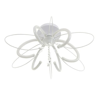Кристален полилей, бял, led 48w, 4000k, 2011/6 wh