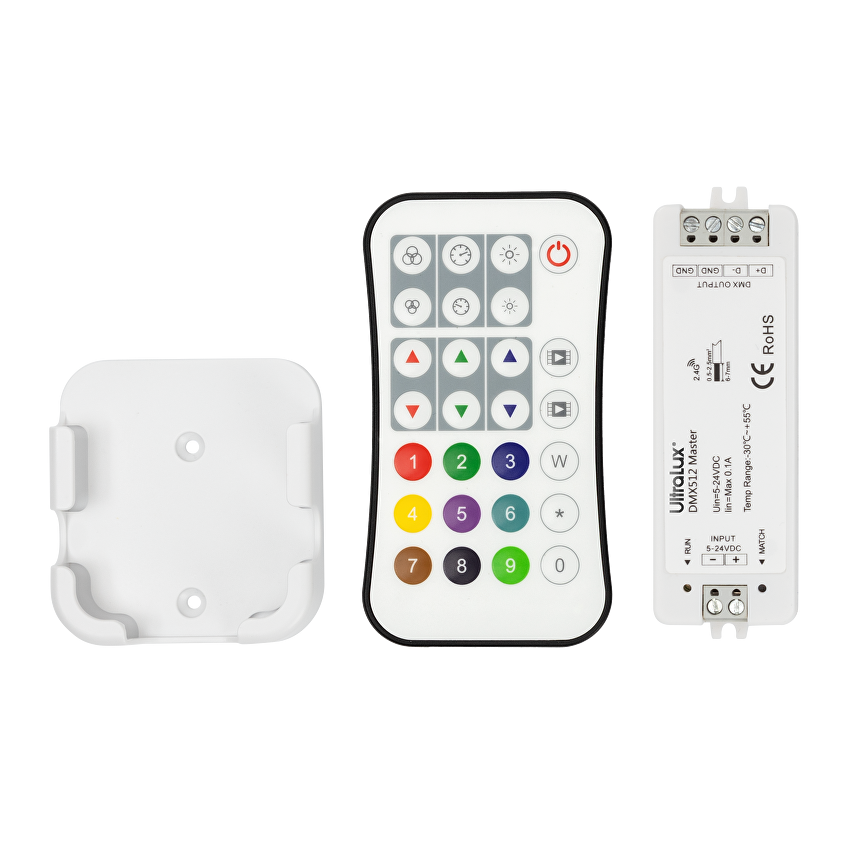 DMX512 RF контролер за RGB/RGBW LED осветление IP20 / RGBWRFDMX