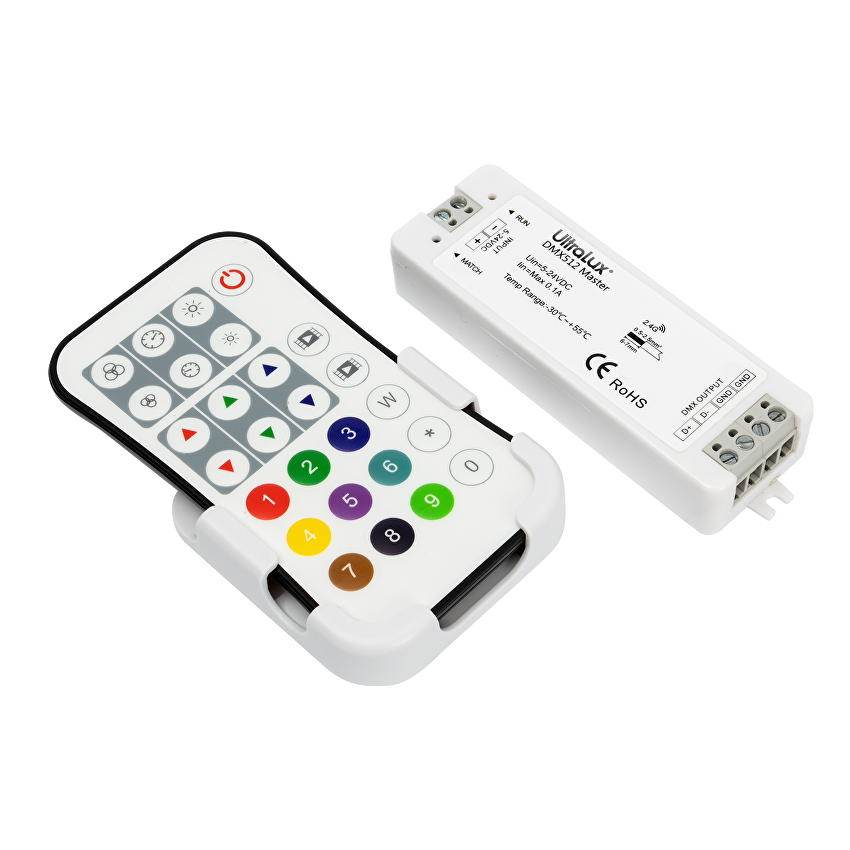 DMX512 RF контролер за RGB/RGBW LED осветление IP20 / RGBWRFDMX