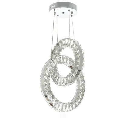Кристален полилей, хром, led 40w, 4000k, 2045/40w