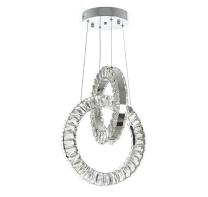Кристален полилей, хром, led 40w, 4000k, 2045/40w