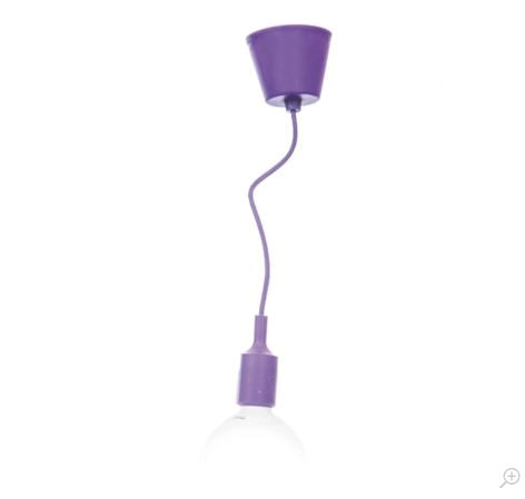 Pvc пендел, зелен, 1x40w, 1171 gr