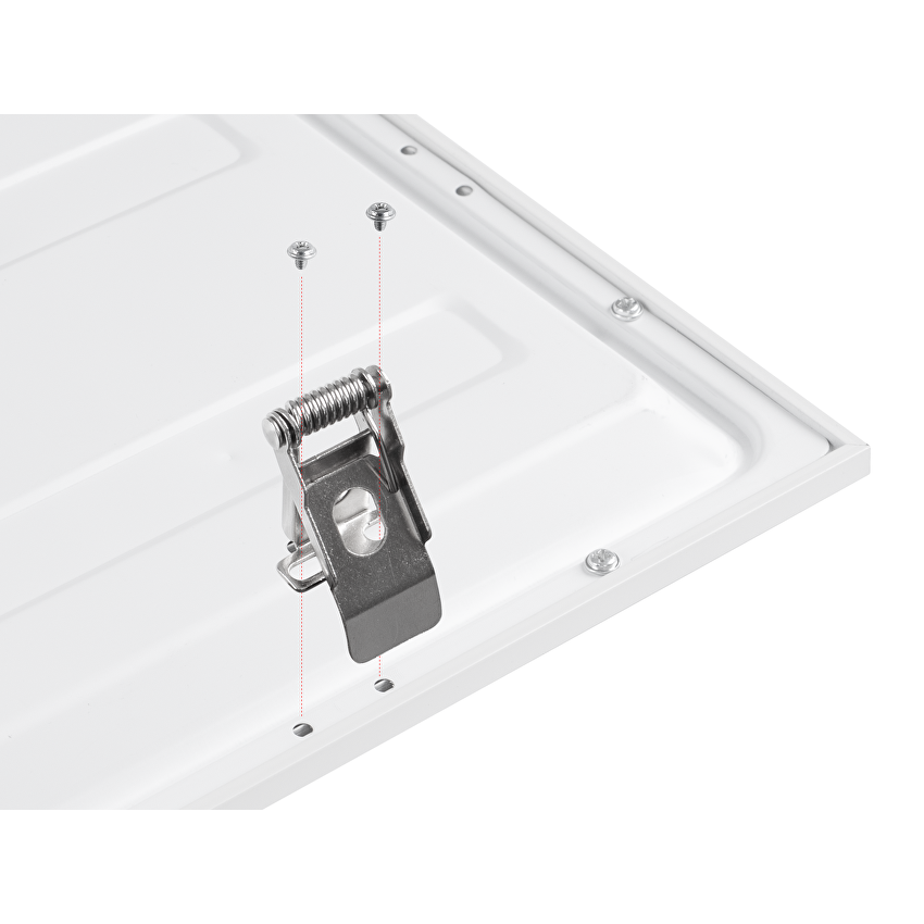 Метални щипки за LED панел, 4 бр. / SCLP4