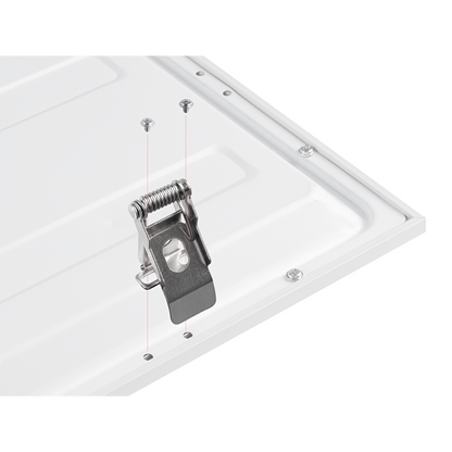 Метални щипки за LED панел, 4 бр. / SCLP4