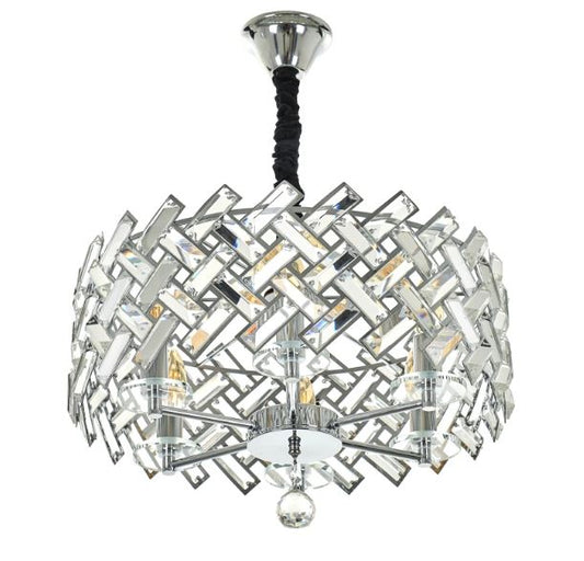Полилей Tiffany, хром, 6xe14, 2600/6 ch
