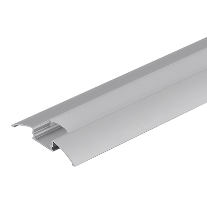 Алуминиев профил за LED лента, преходен, за открит монтаж, 2м / APK209