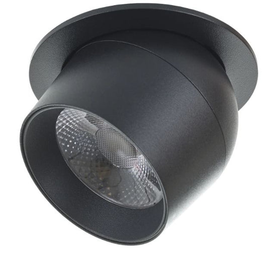 Луна за вграждане Fancy, черен, led 5w, 4000к, 3070 sbk