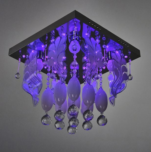 Плафон Camagro, хром, led RGB 4xe27, 3083/40 ch