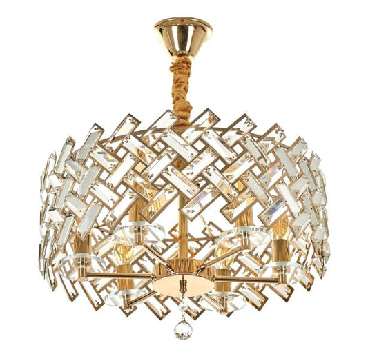 Полилей Tiffany, златен, 6xe14, 2600/6 gd