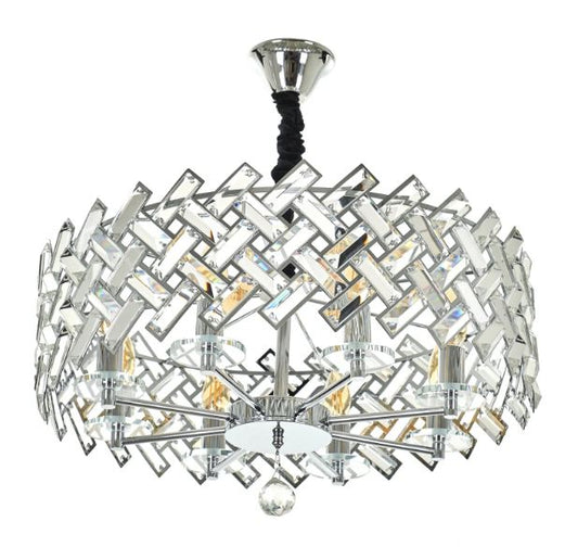 Полилей Tiffany, хром, 8xe14, 2600/8 ch