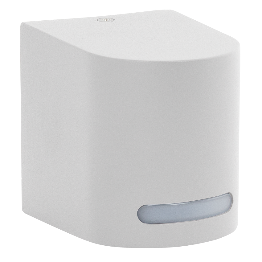 Фасадно осветително тяло едностранно, GU10, IP44, за стена, бяло / FOTGU10WH
