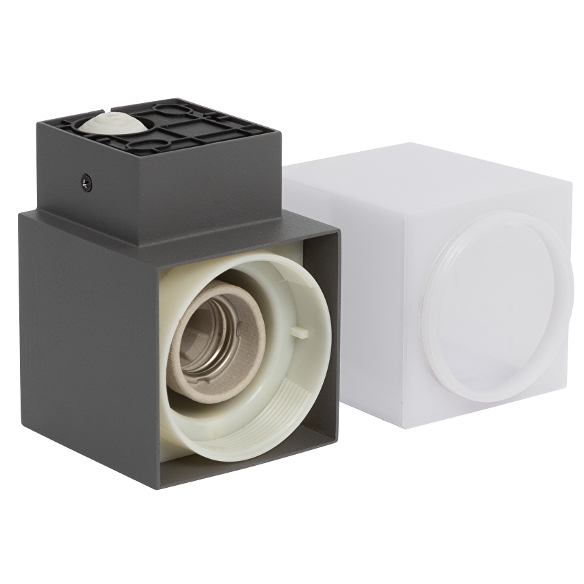 Фасадно осветително тяло, Е27, IP65, за стена, графит / LFWE27GR