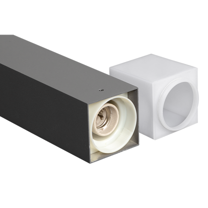 Градинско осветително тяло, 80 cm, Е27, IP65, графит / LFGE27GR80