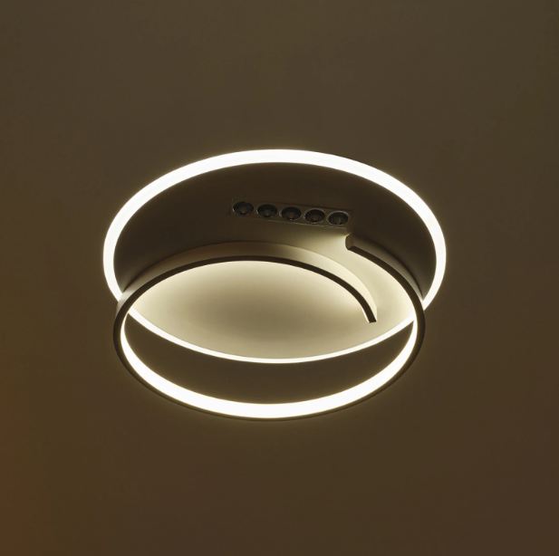 Плафон Indi, черен, led 54w, 3000-6000k, 2824/52BK