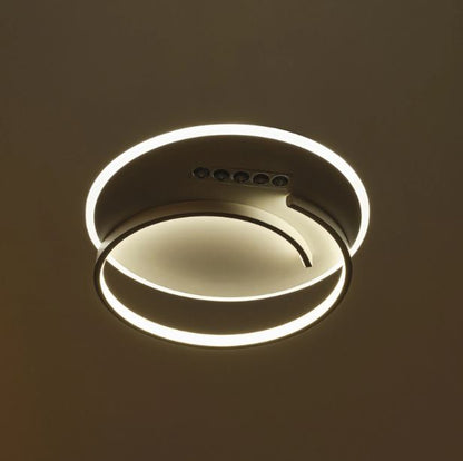 Плафон Indi, черен, led 54w, 3000-6000k, 2824/52BK
